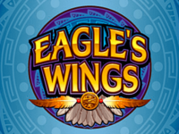 logo eagles wings microgaming slot game