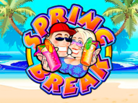 logo spring break microgaming slot game