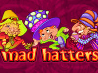 mad hatters slot logo