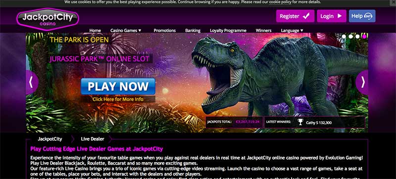 Jackpot City Casino Spilavíti