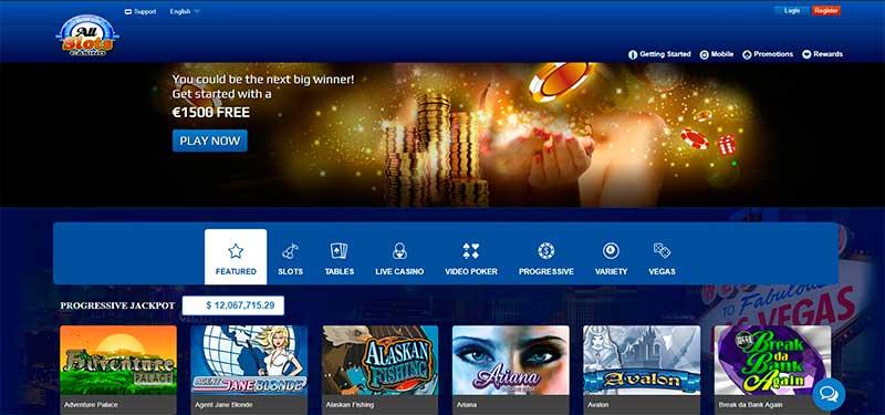 All Slots Casino Spilavíti