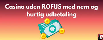 Casino uden ROFUS med lav indsats En guide til spiloplevelsen Casino uden ROFUS med lav indsats En guide til spiloplevelsen